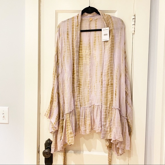 NWT Free People FP One Sasha Tie Dye Kimono - Picture 5 of 11